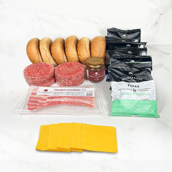 Caja Bon Appétit burger