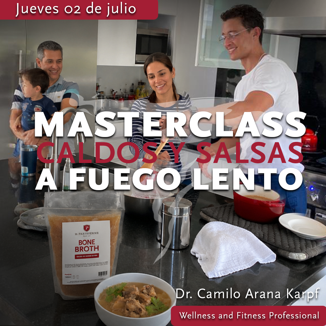 MasterClass "Caldos y salsas a fuego lento"