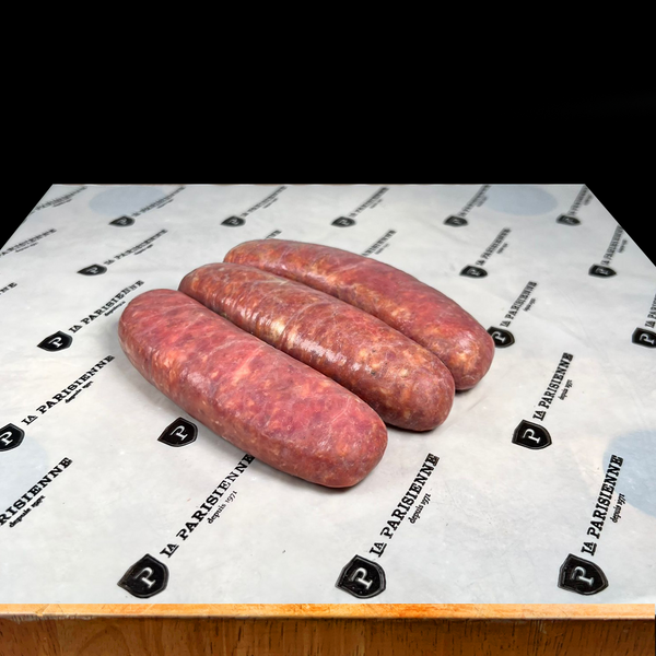 Salchicha artesanal Con Queso Azul Y Miel