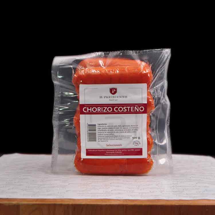 Chorizo costeño